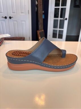 NEW Aomigoct Womens Comfort Wedge Sandals